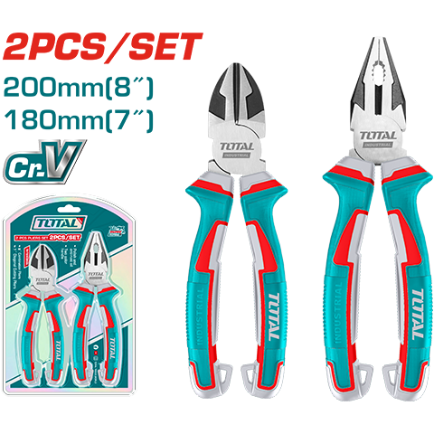 Bộ 2 kềm răng 8″ & kềm cắt 7″ THT2K0206
