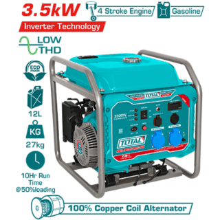 Tổ máy phát điện dùng xăng biến tần 3.5kW TP340006